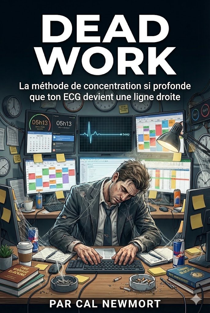 Quand le Deep Work ne suffit plus, passe au Dead Work de Cal NewMort www.developpementsupersonnel.fr