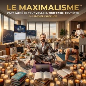 🌀 Le Maximalisme™ : l’art sacré de tout vouloir, tout faire, tout être