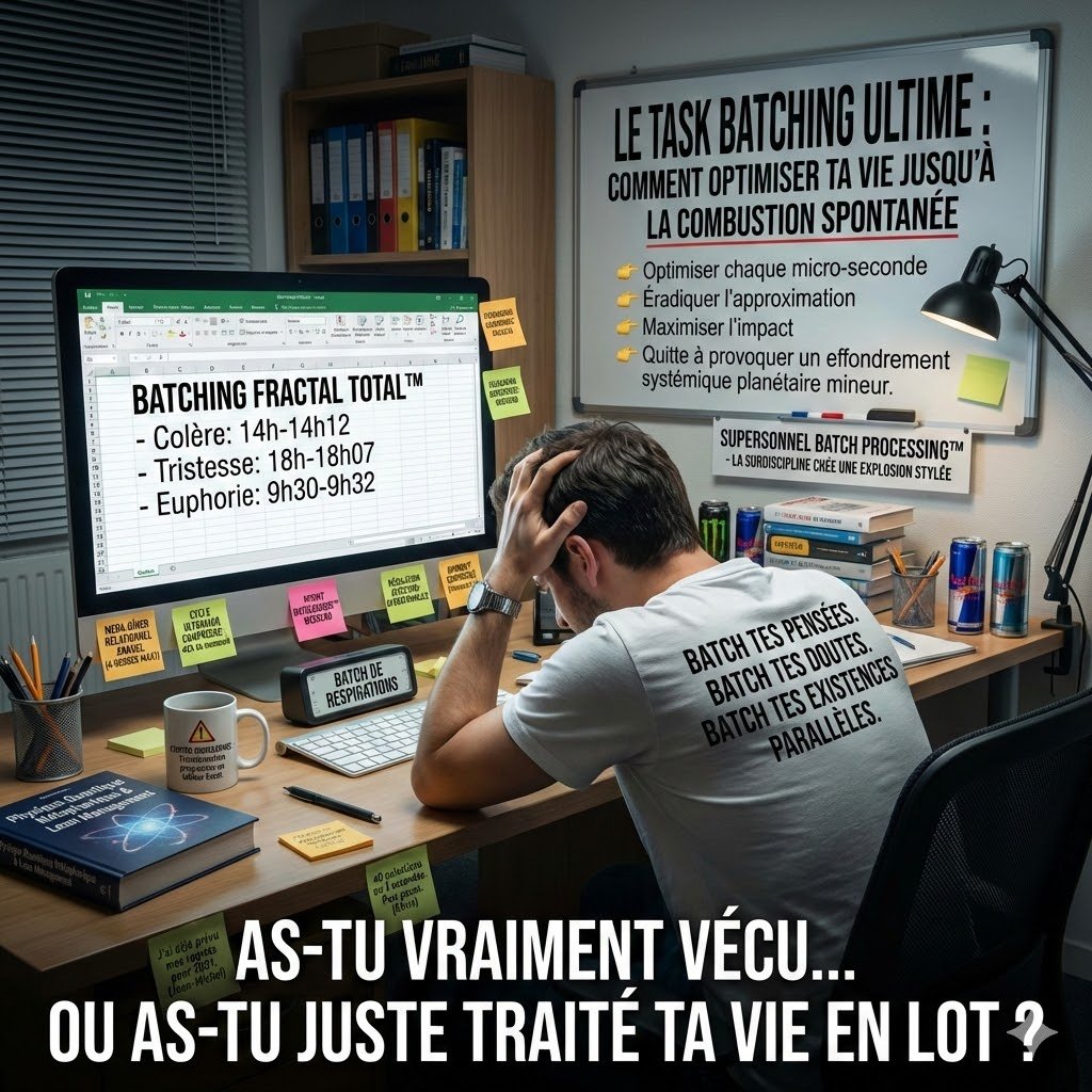 critique du task batching www.developpementsupersonnel.fr